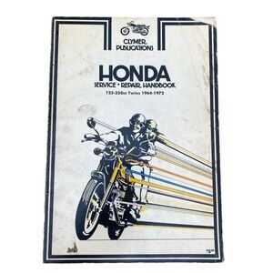 Vintage Honda Service Repair Handbook All 750 Models 1969-1971